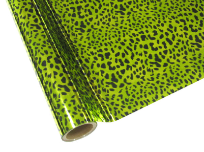 Picture of Leopard - Lime Green Foil