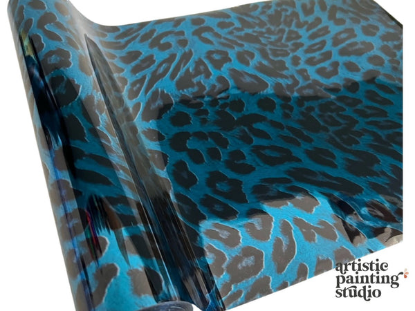 Picture of Blue Cheetah Foil