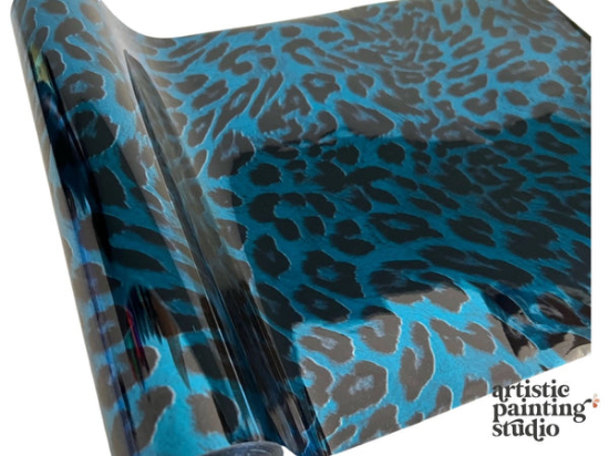 Picture of Blue Cheetah Foil